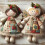 Dockor - Patchwork Angelss Babydocka, Handgjord DIY Patchwork-docka Sy-kit, Flickpresenter, Perfekt julklapp 8