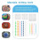 Outils pointiller pour peinture mandalas, 16 pièces 5