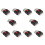 10X Universal Motorcycle Helmets Clip Strap Quick Release Disconnect Buckle New 2