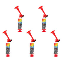 5 Stuks Draagbare Luchthoorns, Draagbare Luchtpomphoorns, Feestaccessoires, Veiligheids- en Noodluchthoorns voor Voetbal- en Sportevenementen