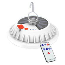 Ampoule LED Rechargeable 300 W, Télécommande, Lanterne Solaire Portable D'Urgence, Éclairage de Marché Nocturne