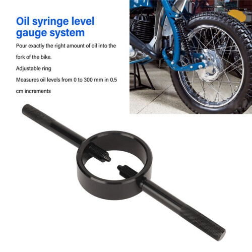 Motorcycle Fork Service Tool Kit, Fork Spring Compressor Tool and Front Fork Oil Level Tool Kit, Fork Maintenance Tool 2