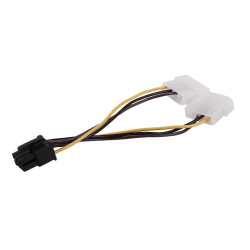 Adaptateur Molex 4 broches vers PCI-E 6 broches 2