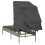 VidaXL vidaXL Sonnenliege mit Dach Grau Poly Rattan 6