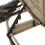 VidaXL vidaXL Sonnenliege mit Dach und Tisch Hellgrau Poly Rattan 9