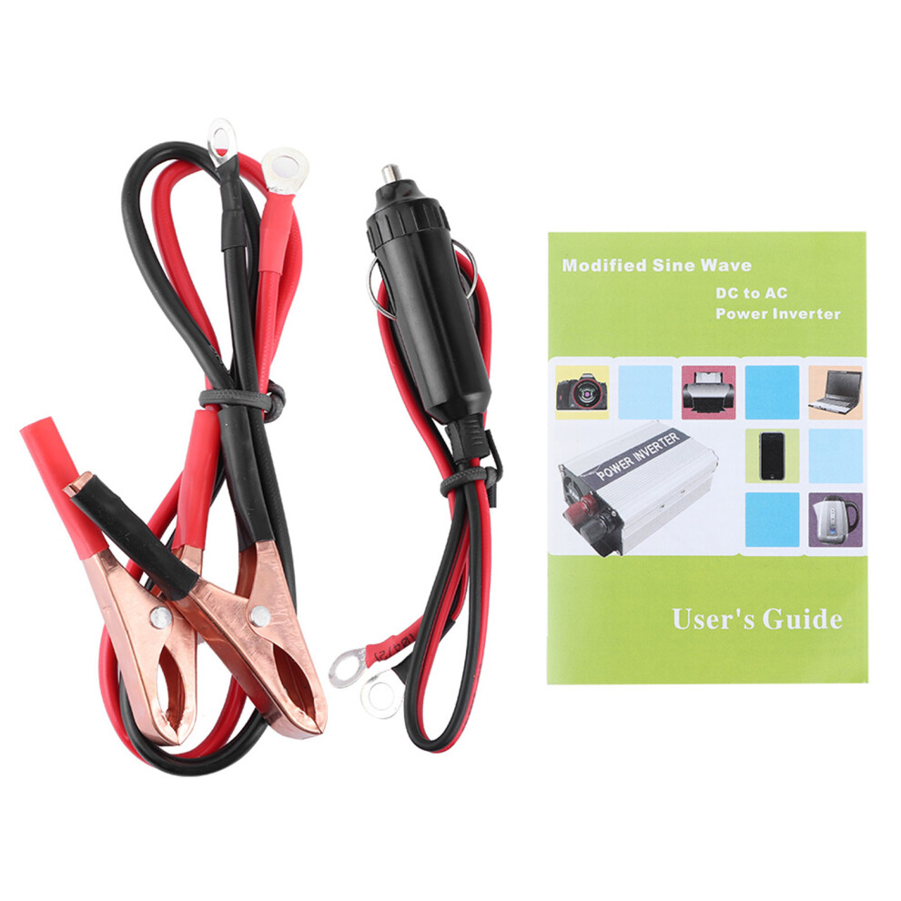 3000W Car Inverter Modified Sine Wave Converter 12V To 110V/220V 9451379632339