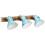 VidaXL vidaXL Wall Lamp 25 W Distressed Blue 65x25 cm E27 2