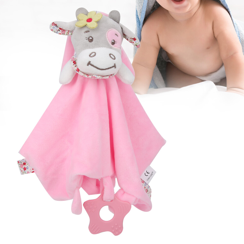 Baby Security Blanket Teether Plush Stuffed Toy 29 x 28cm (Options: #1-#5)