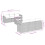 VidaXL vidaXL 7-tlg. Garten-Sofagarnitur mit Kissen Grau Poly Rattan 3