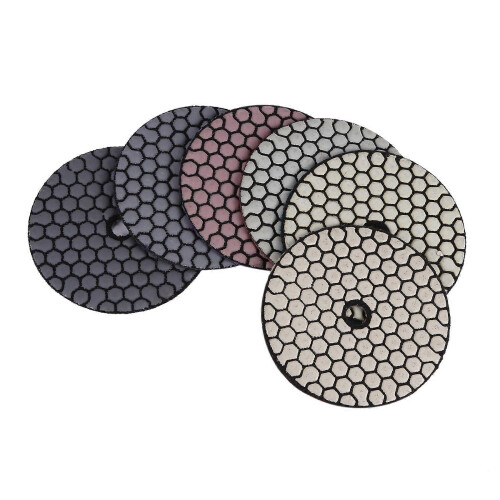 Disques polissage diamantés 100 mm pour granit, 6 pièces 2