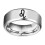 Stainless Steel 12 Zodiac Constellation Ring 8mm 1