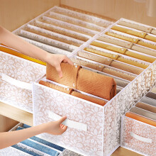 Clothes Storage Bin, 12 Compartments Storage Container Organizer for Shirts, Transparent Storage Box