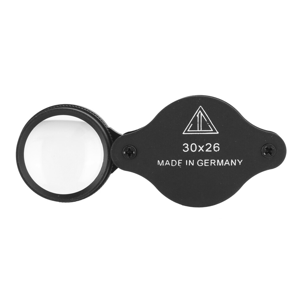 Elegant 30X Foldable Magnifier Loupe for Jewelry Antique and Detail Viewing