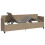 VidaXL vidaXL Sonnenliege mit Kissen Beige Poly Rattan 4