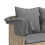 VidaXL vidaXL Sonnenliege mit Kissen Beige Poly Rattan 8
