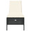 VidaXL vidaXL Sonnenliege mit Auflage Schwarz Poly-Rattan 3