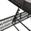 VidaXL vidaXL Sonnenliegen 2 Stk. mit Tisch Schwarz Poly Rattan 6