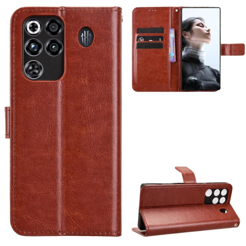 () Flip Case For Zte Nubia Redmagic 11 Pro Plus Shockproof High Quality Fit Magnetic Closure 764563218943