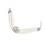 Parel Halsband Wit Met Imitatie Roos, Vier Design 2