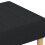 VidaXL vidaXL Fußhocker Schwarz 77x55x31 cm Stoff 6