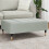 VidaXL vidaXL Fußhocker Hellgrau 77x55x31 cm Samt 2