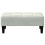 VidaXL vidaXL Fußhocker Hellgrau 77x55x31 cm Samt 3