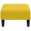 VidaXL vidaXL Fußhocker Gelb 77x55x31 cm Samt 4