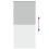 VidaXL vidaXL Roller Blind Blackout Light Grey 105x210 cm Fabric Width 100.7 cm Polyester 7