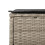 VidaXL vidaXL Sonnenliege mit Tisch und Auflage Hellgrau Poly Rattan 9