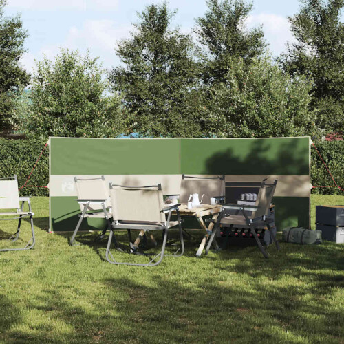 VidaXL vidaXL Camping Windbreak Green 344x120 cm Waterproof 2