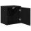 VidaXL vidaXL Garage Wall Cabinets 2 pcs Black Engineered Wood 5