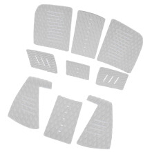 EVA Deck Traction Pad for Surfboard - Non-slip White 30x10cm