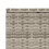 VidaXL vidaXL Sonnenliege mit schwebender Auflage Hellgrau Poly Rattan 11