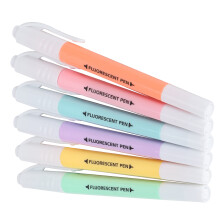 Double Headed Highlighter Pen Set - 6 Colors, 13.9cm, Children's Art