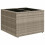 VidaXL vidaXL 11-tlg. Garten-Sofagarnitur mit Kissen Hellgrau Poly Rattan 6