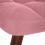 VidaXL vidaXL Schaukelstuhl mit Hocker Pink Velvet 7