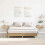 VidaXL vidaXL Bed Frame | Artisan Oak | Engineered Wood, Solid Eucalyptus Wood | Double 2