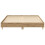 VidaXL vidaXL Bed Frame | Artisan Oak | Engineered Wood, Solid Eucalyptus Wood | Double 5