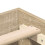 VidaXL vidaXL Bed Frame | Sonoma Oak | Engineered Wood | Double Bed | Rectangular 8