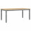 VidaXL vidaXL 3 Piece Dining Set PANAMA Grey Solid Wood Pine 5