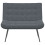 VidaXL vidaXL Sitzbank Dunkelgrau 110x74x84 cm Samt 4