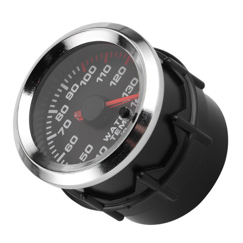 Universal 52mm 7-Color LED Water Temp Gauge 40-140 12V 1