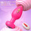 Butt Plug Anal Vibratorset for Woman, 3 Size 10 Modes Vibrating Butt Plug 4
