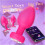 Butt Plug Anal Vibratorset for Woman, 3 Size 10 Modes Vibrating Butt Plug 5