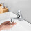 G1/2 Copper Time Delay Basin Faucet, 14cm Kitchen Sink Tap 7