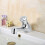 G1/2 Copper Time Delay Basin Faucet, 14cm Kitchen Sink Tap 3