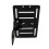 Support de plaque d'immatriculation latérale pour moto Softail Fat Boy Breakout Dyna 5