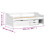 VidaXL vidaXL Day Bed | White | Solid pinewood, engineered wood | Single | Day Bed 8