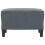 VidaXL vidaXL Fußhocker Dunkelgrau 60x50x41 cm Samt 3