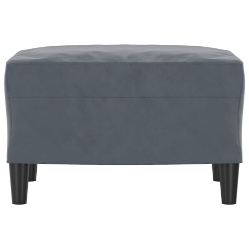 VidaXL vidaXL Fußhocker Dunkelgrau 60x50x41 cm Samt 2